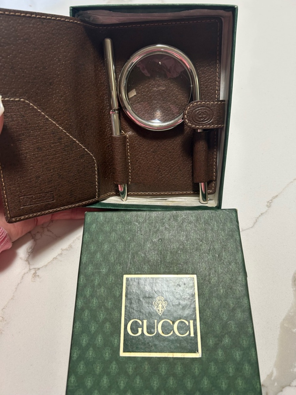 Gucci Desk Set - Picture 1 of 9